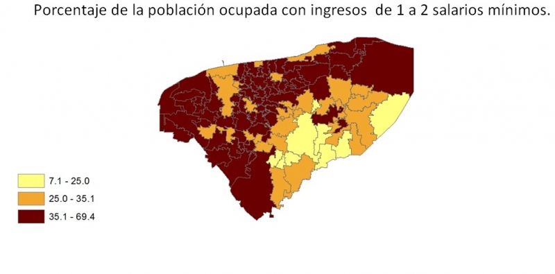 Una visión territorial de los ingresos en Yucatán