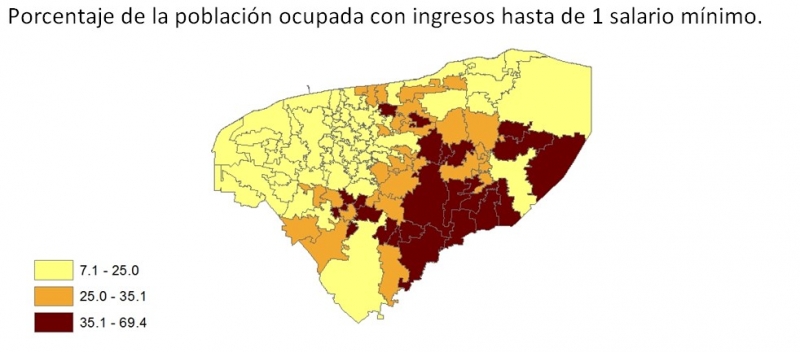Una visión territorial de los ingresos en Yucatán
