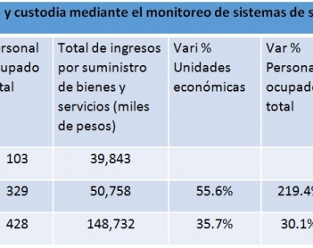 Un sector en crecimiento: la vigilancia a través de sistemas de monitoreo