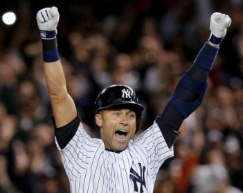 En una mágica noche en el Bronx, Jeter se viste de héroe en su despedida 